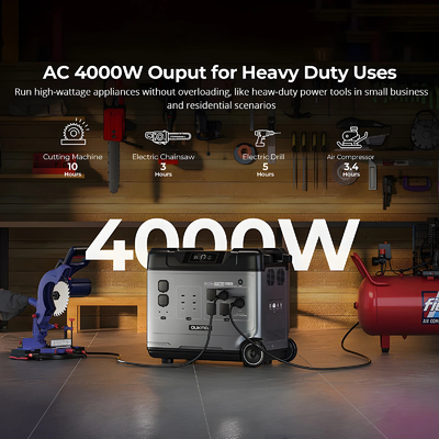 OUKITEL P5000 PRO 5120Wh Portable Power Station EU 4000W Solar Power Generator for House
