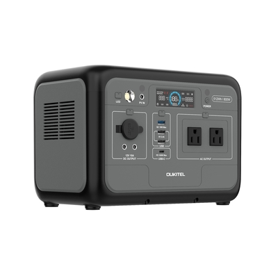 Oukitel Cheap 800w Powerstation LiFePO4 Solar Generator 120v 220v Back Up Portable Electric Power Station