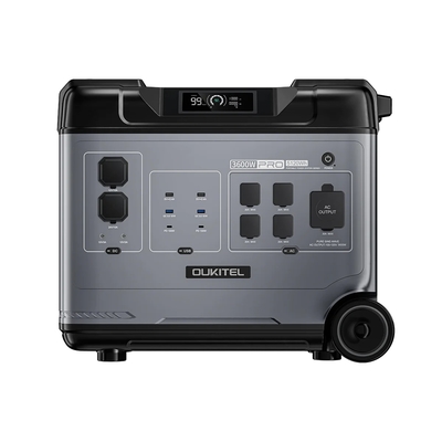 5000 Cycles Battery Power Station 3600W Portable Power Supply 1.8Hrs Fast Charge Solar Generator