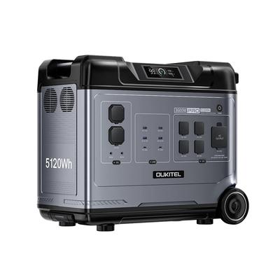 5000 Cycles Battery Power Station 3600W Portable Power Supply 1.8Hrs Fast Charge Solar Generator