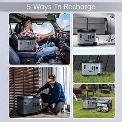 Large Capacity Portable Power Station Powerstation Solar Generator 3600W 4000W
