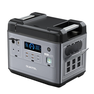 Solar Power Supply Fast Charging Solar Generator 2400W 2500W Powerstation EU Portable Power Station