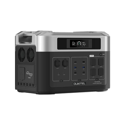 OUKITEL 2200W Power Station Portable Solar Generator Powerstation With 2048Wh Expansion Batteries