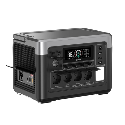 OUKITEL 1800W Camping Portable Power Station 2000W Home Outdoor Solar Generator With Folding Portable Solar Panel