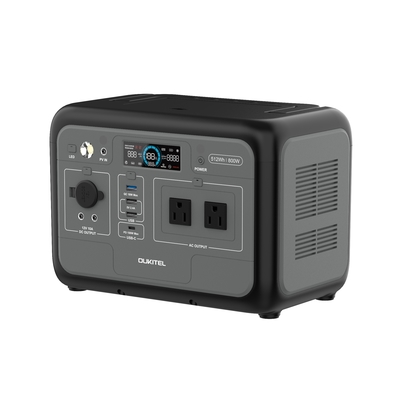 Oukitel Cheap 800w Powerstation LiFePO4 Solar Generator 120v 220v Back Up Portable Electric Power Station